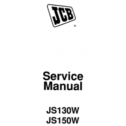 JCB instrukcje napraw + schematy + DTR: JCB Koparka JS130W - JS150W instrukcja naprawy